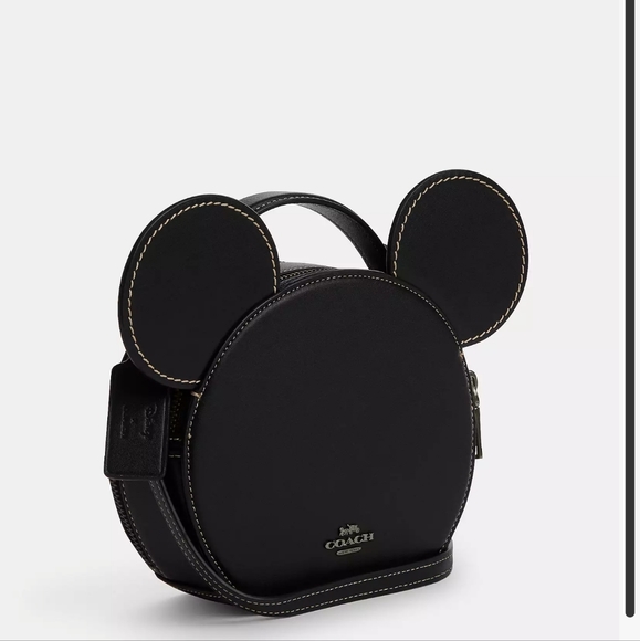 NWT Disney X Coach Mickey Mouse Ear Bag - Picture 2 of 5